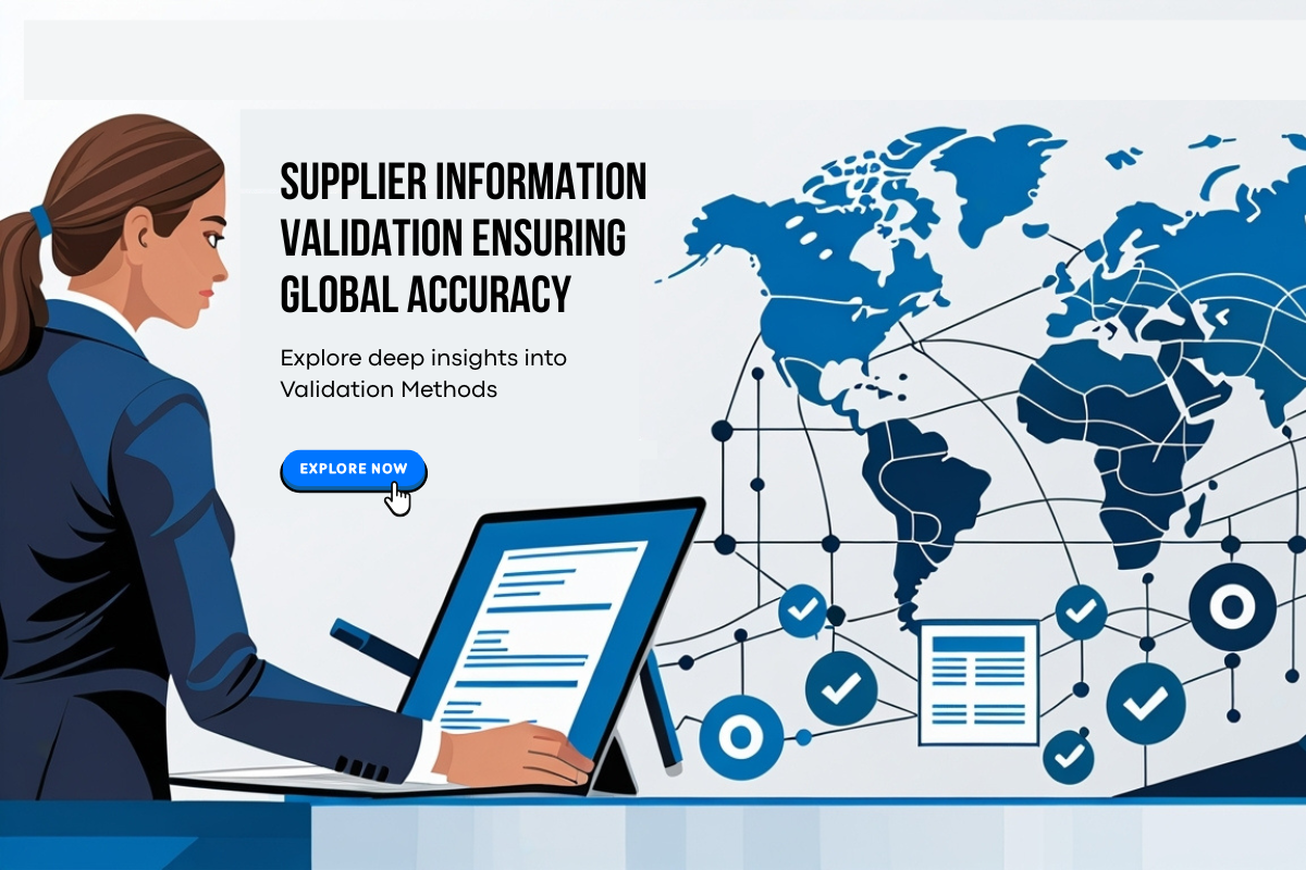Supplier Company Information Validation Methods